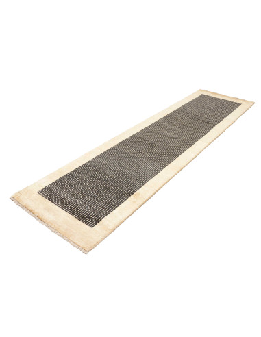 Rug Shayan Pakistan grey maroon 81x305