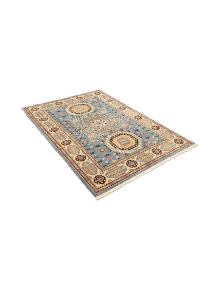 Kazak 123x173 Cm Kazak Afghanistan Lana Cardata A Mano
