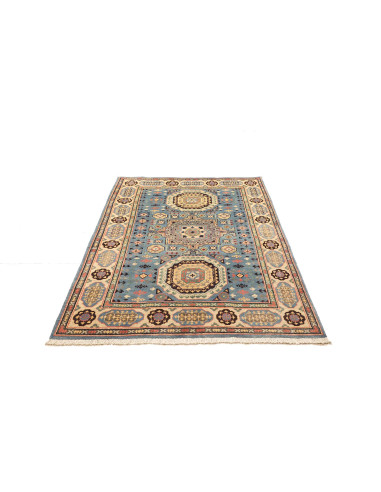 Kazak 123x173 Cm Kazak Afghanistan Hand-carded Wool Cotton