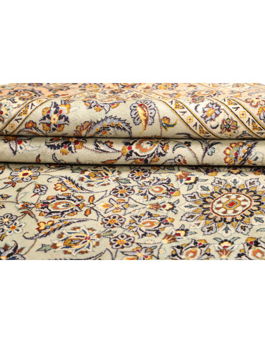 Kashan 305x407 Cm Kashan Persia Lana Cardata A Mano Cotone