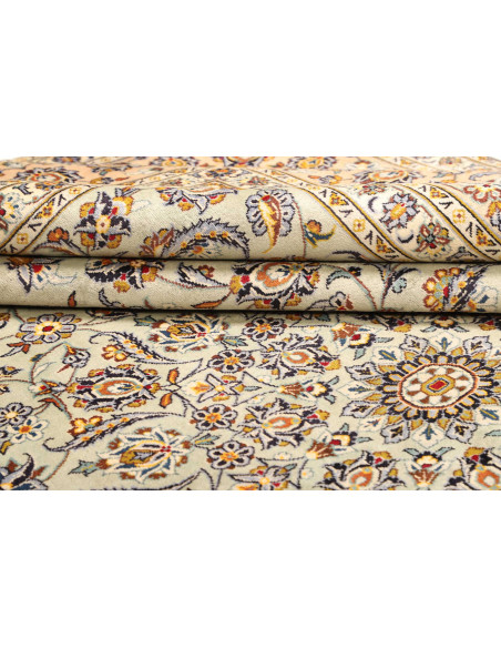 Kashan 305x407 Cm Kashan Persia Hand-carded Wool Cotton