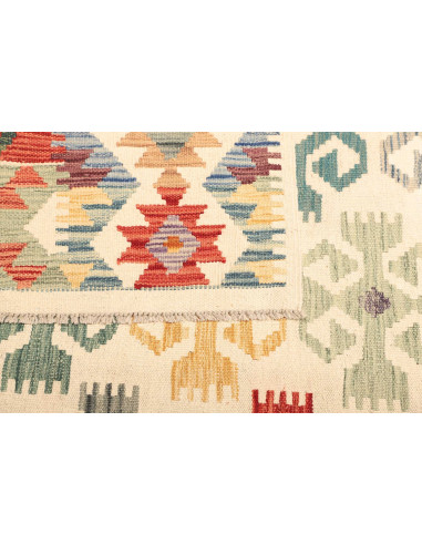 Kilim 201x302 Cm Kilim, Afghanistan, Lana Cardata A Mano