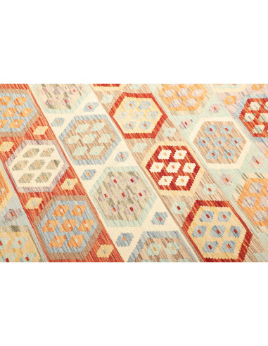 Kilim 206x300 Cm Kilim Afghanistan Hand-carded Wool