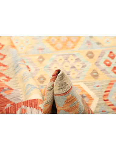Kilim 206x300 Cm Kilim Afghanistan Hand-carded Wool
