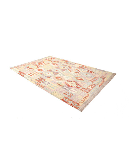 Kilim 198x298 Cm Kilim Afghanistan Hand-carded Wool warp: