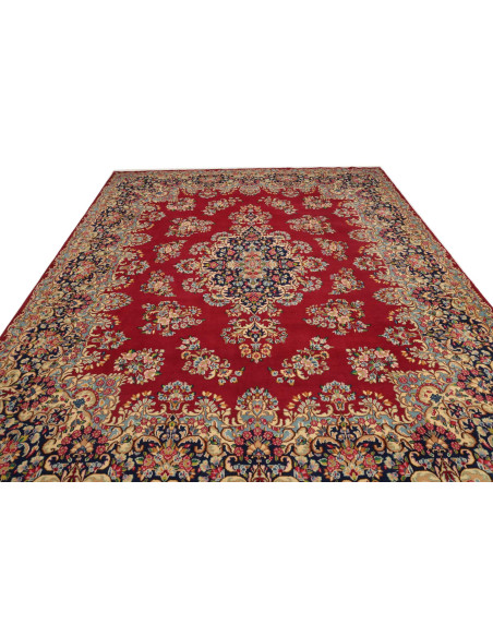 Rug Kerman Persia brown white 306x407