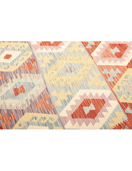 Kilim 198x298 Cm Kilim Afghanistan Hand-carded Wool warp: