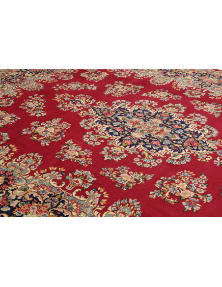 Rug Kerman Persia brown white 306x407
