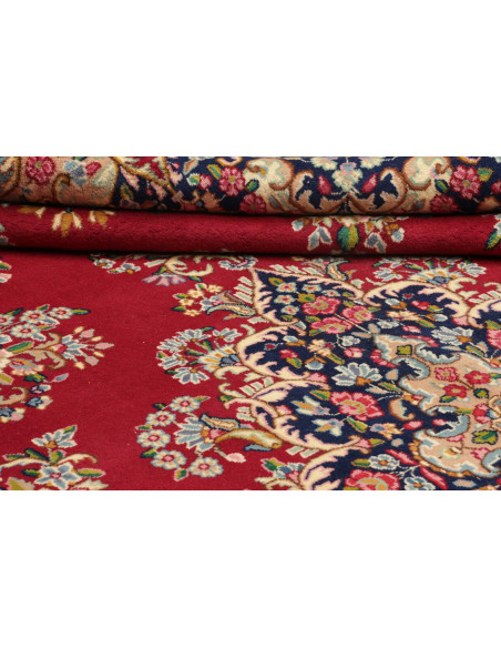 Rug Kerman Persia brown white 306x407