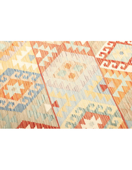 Kilim 197x290 Cm Kilim Afghanistan Hand-carded Wool warp: