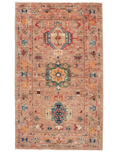 Rug Tribal Pakistan 79x135 Rosy-brown Blue