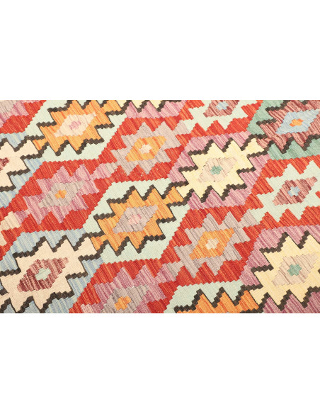 Kilim 203x293 Cm Kilim, Afghanistan, Lana Cardata A Mano
