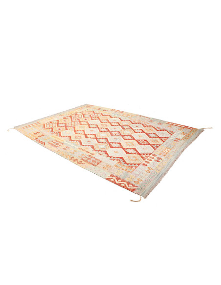 Kilim 206x290 Cm Kilim Afghanistan Hand-carded Wool Cotton