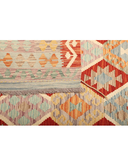 Kilim 206x290 Cm Kilim Afghanistan Hand-carded Wool Cotton