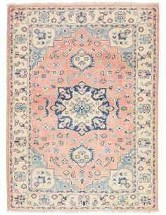 Kazak 84x113 Cm Kazak Afghanistan Hand-carded Wool warp: