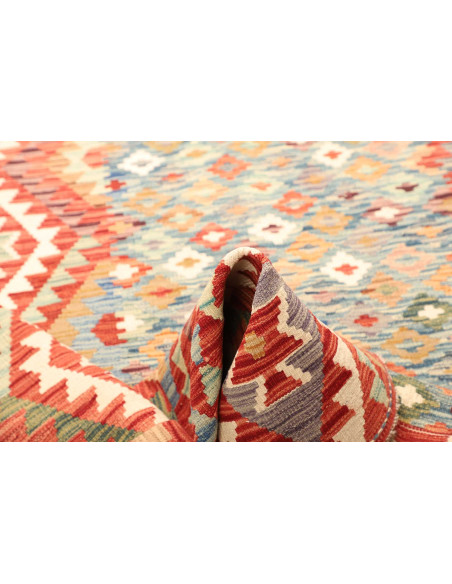 Kilim 174x241 Cm Kilim, Afghanistan, Hand-carded Wool warp: