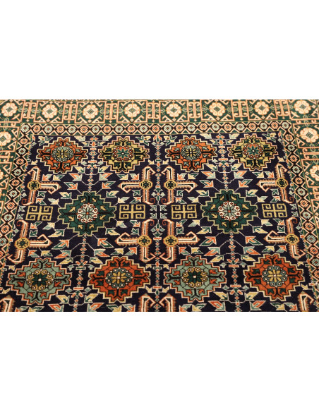 Tabriz 106x136 Cm Tabriz, Persia, Hand-carded Wool, Cotton,