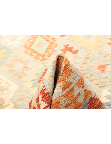 Kilim 150x205 Cm Kilim, Afghanistan, Hand-carded Wool warp: