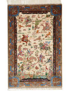 Ghom Silk 100x150 Cm Ghom Silk, Persia, Silk,