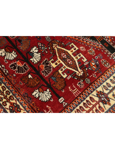 Rug Shiraz Fine Persia maroon brown 160x240