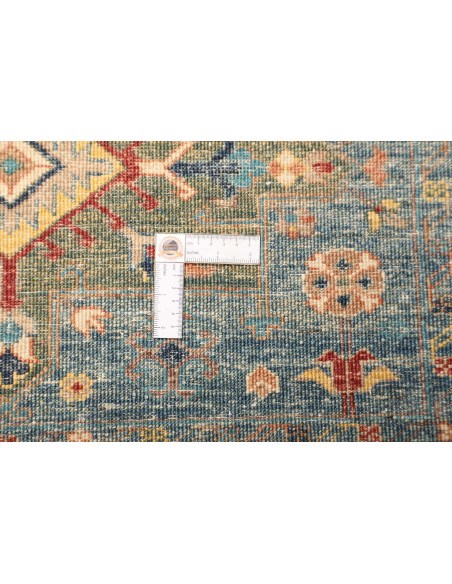 Tappeto Tribal Pakistan 102x157 Blu Petrolio Oc