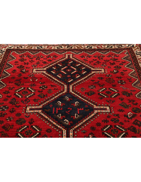 Shiraz 170x248 Cm Shiraz Persia Lana Cardata A Mano Cotone