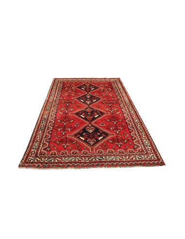 Shiraz 180x260 Cm Shiraz, Persia, Lana Cardata A Mano,