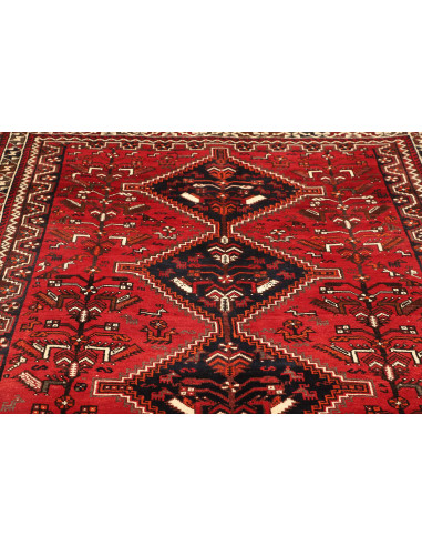 Shiraz 180x260 Cm Shiraz, Persia, Hand-carded Wool, Cotton