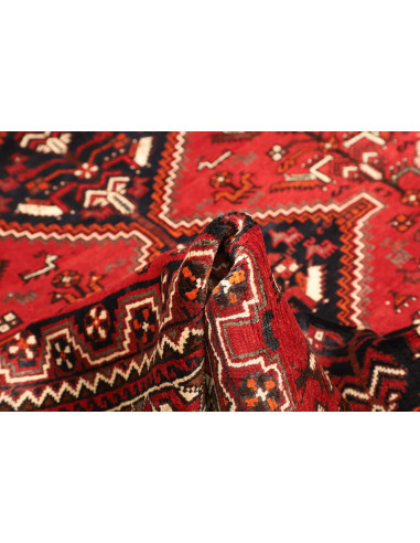 Shiraz 180x260 Cm Shiraz, Persia, Lana Cardata A Mano,
