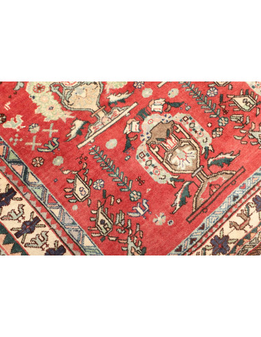 Shiraz 155x240 Cm Shiraz, Persia, Hand-carded Wool warp: