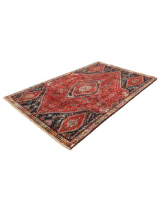 Rug Shiraz Fine Persia maroon blue 163x260 2