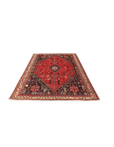 Shiraz 162x230 Cm Shiraz, Persia, Hand-carded Wool, Cotton