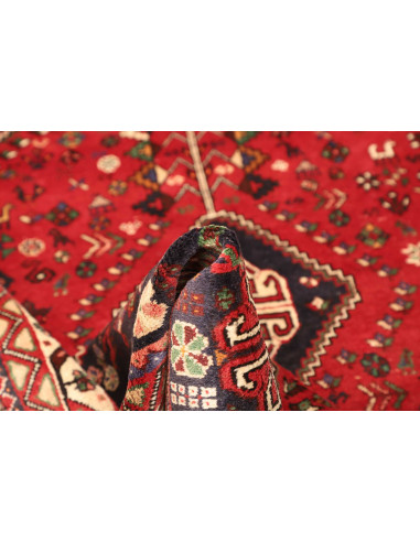 Shiraz 162x230 Cm Shiraz, Persia, Hand-carded Wool, Cotton
