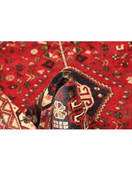 Shiraz 162x230 Cm Shiraz, Persia, Hand-carded Wool, Cotton