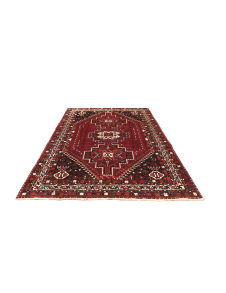Shiraz 186x260 Cm Shiraz, Persia, Lana Cardata A Mano