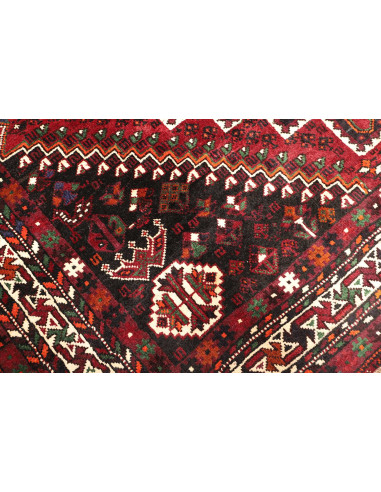 Shiraz 186x260 Cm Shiraz, Persia, Lana Cardata A Mano