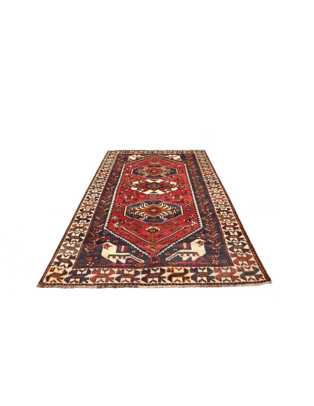 Shiraz 160x252 Cm Shiraz, Persia, Lana Cardata A Mano