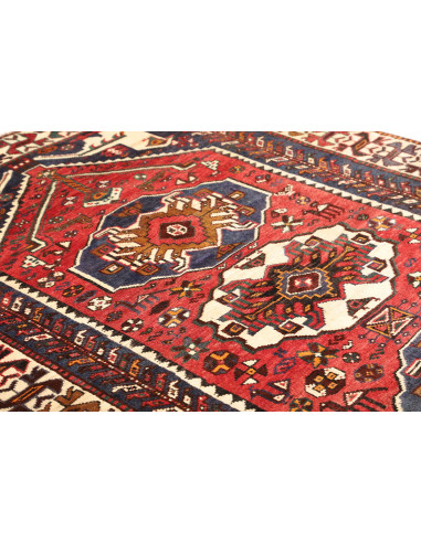 Shiraz 160x252 Cm Shiraz, Persia, Lana Cardata A Mano
