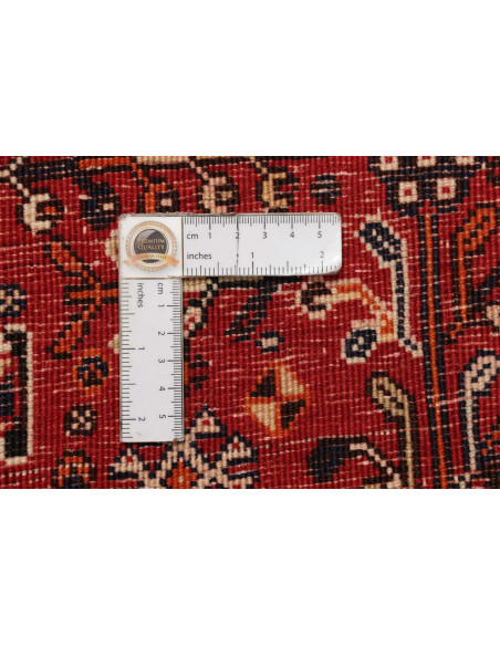 Rug Shiraz Persia maroon yellow 163x285