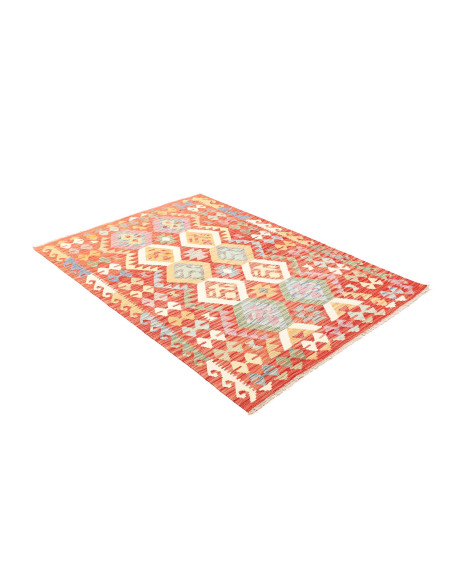 Kilim 123x178 Cm Kilim Afghanistan Hand-carded Wool cotton