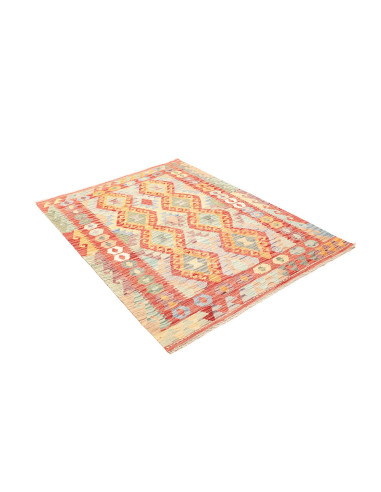 Kilim 128x171 Cm Kilim, Afghanistan, Lana Cardata A Mano
