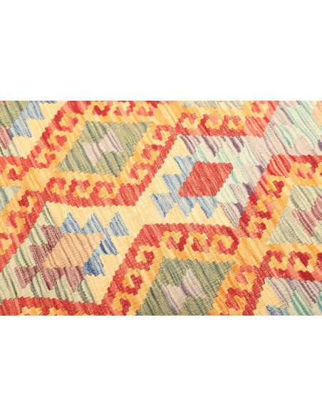 Kilim 128x171 Cm Kilim, Afghanistan, Hand-carded Wool warp: