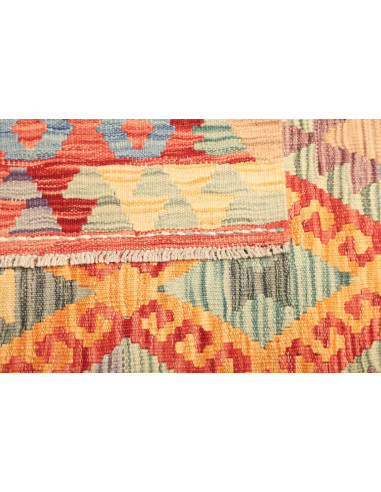 Kilim 128x171 Cm Kilim, Afghanistan, Hand-carded Wool warp: