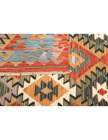Kilim 125x180 Cm Kilim, Afghanistan, Hand-carded Wool warp: