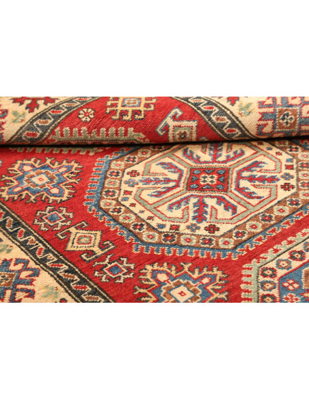 Kazak 121x174 Cm Kazak, Pakistan, Hand-carded Wool (warp: