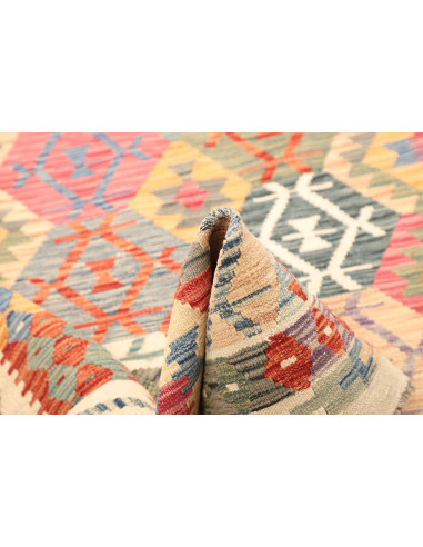 Kilim 128x180 Cm Kilim Afghanistan Lana Cardata A Mano