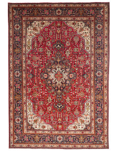 Tabriz 195x288 Cm Tabriz Persia Hand-carded Wool