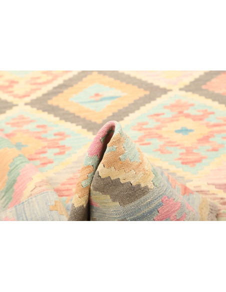 Kilim 120x178 Cm Kilim Afghan, Hand-carded Wool warp: