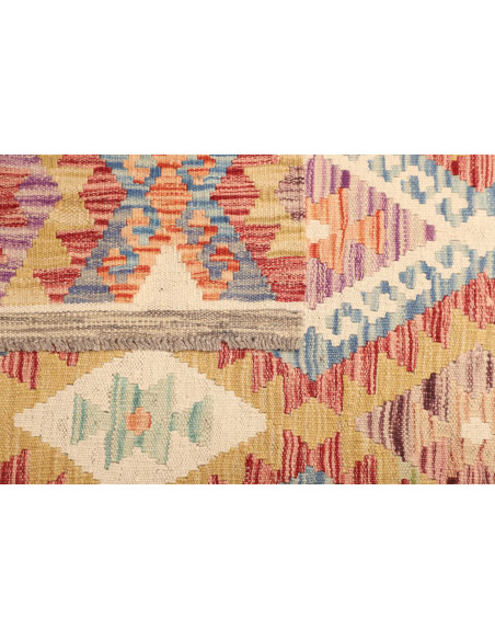 Kilim 106x196 Cm Kilim, Afghanistan, Lana Cardata A Mano