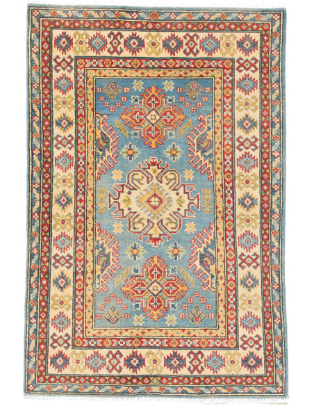 Kazak 99x150 Cm Kazak Pakistan Hand-carded Wool (warp: